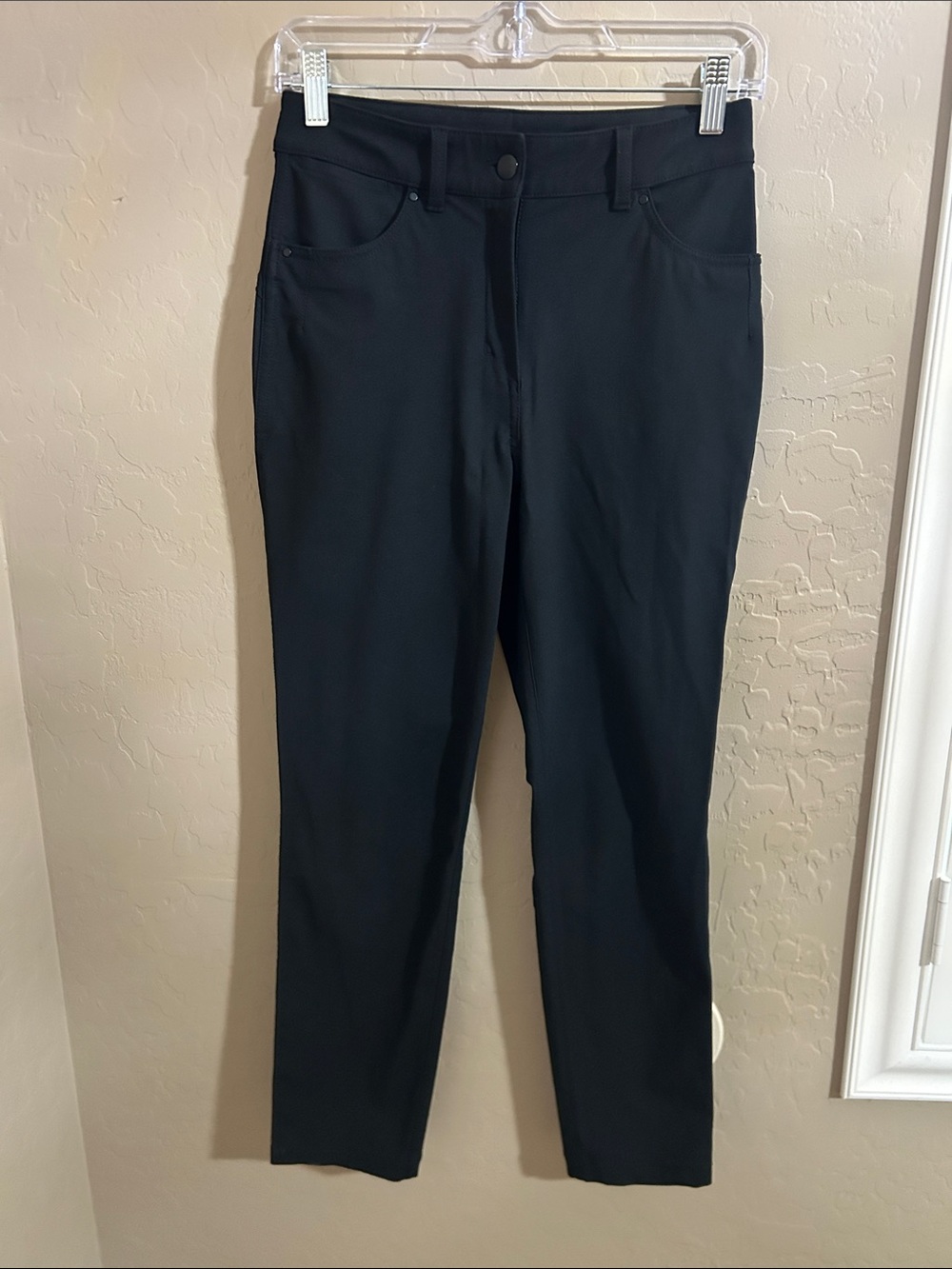 lululemon athletica Black Straight-Leg Performance Pants